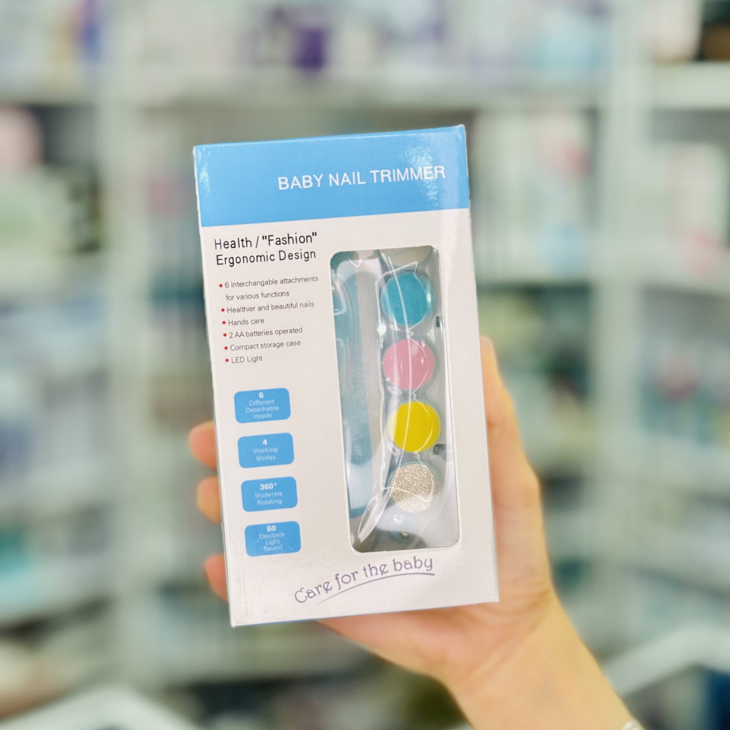 سوهان برقی کودک baby nail trimmer مدل TD-288 — تصویر ۲