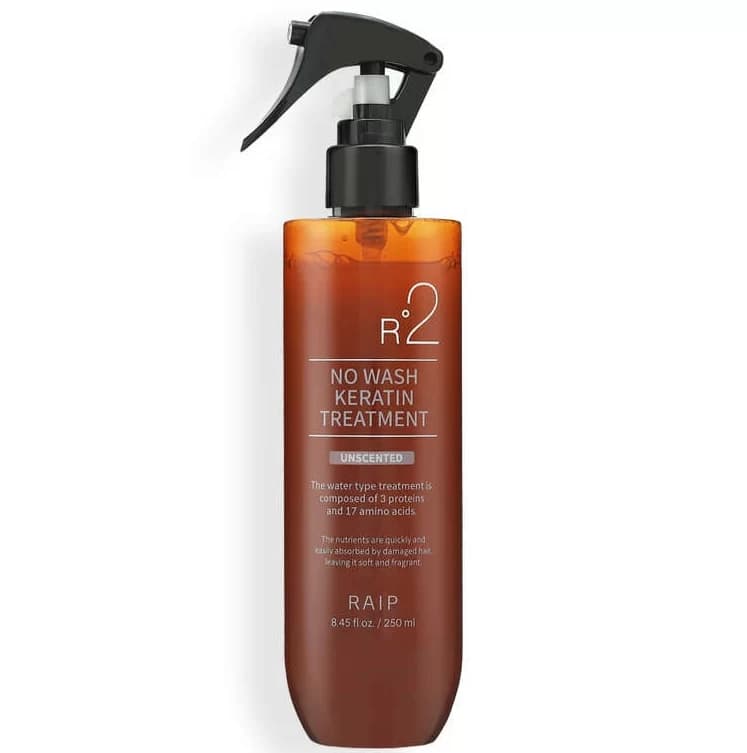 اسپری صاف کننده کراتین فوری ریپ Raip مدل Unscented بدون رایحه حجم 250 میل