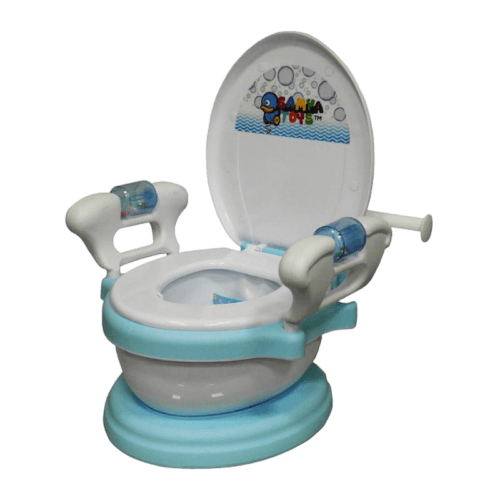 توالت فرنگي موزیکال با جا دستمال samya toys سامیا تویز