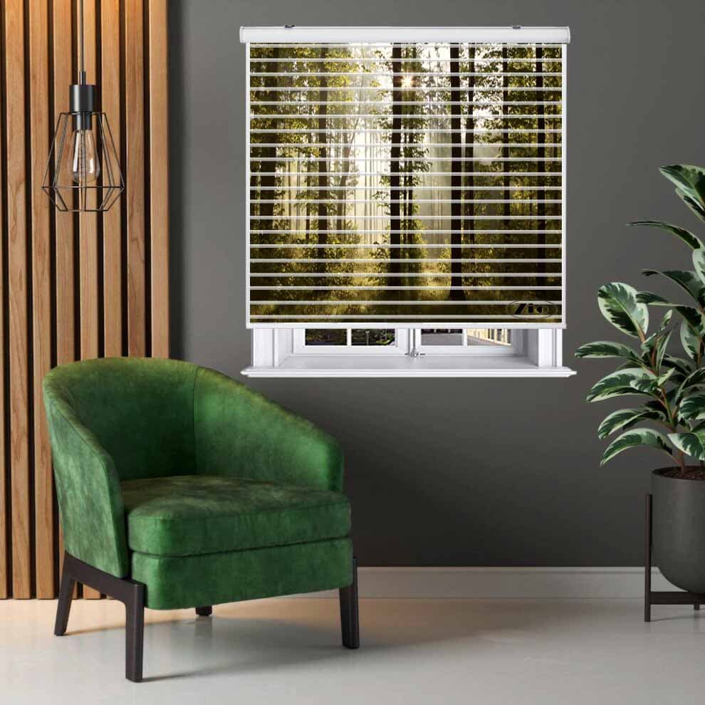 پرده زبرا زیو مدل سیلوئت L-5001
