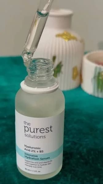 سرم آبرسان پیورست The purest حاوی هیالورونیک اسید حجم 30 میل — تصویر ۱۲