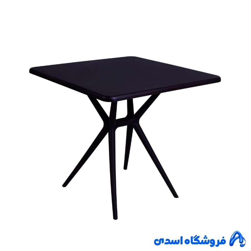 میز و صندلی 4 نفره پلیمری مدل تابان مبلمان فرنا مدل 1113854 — تصویر ۲