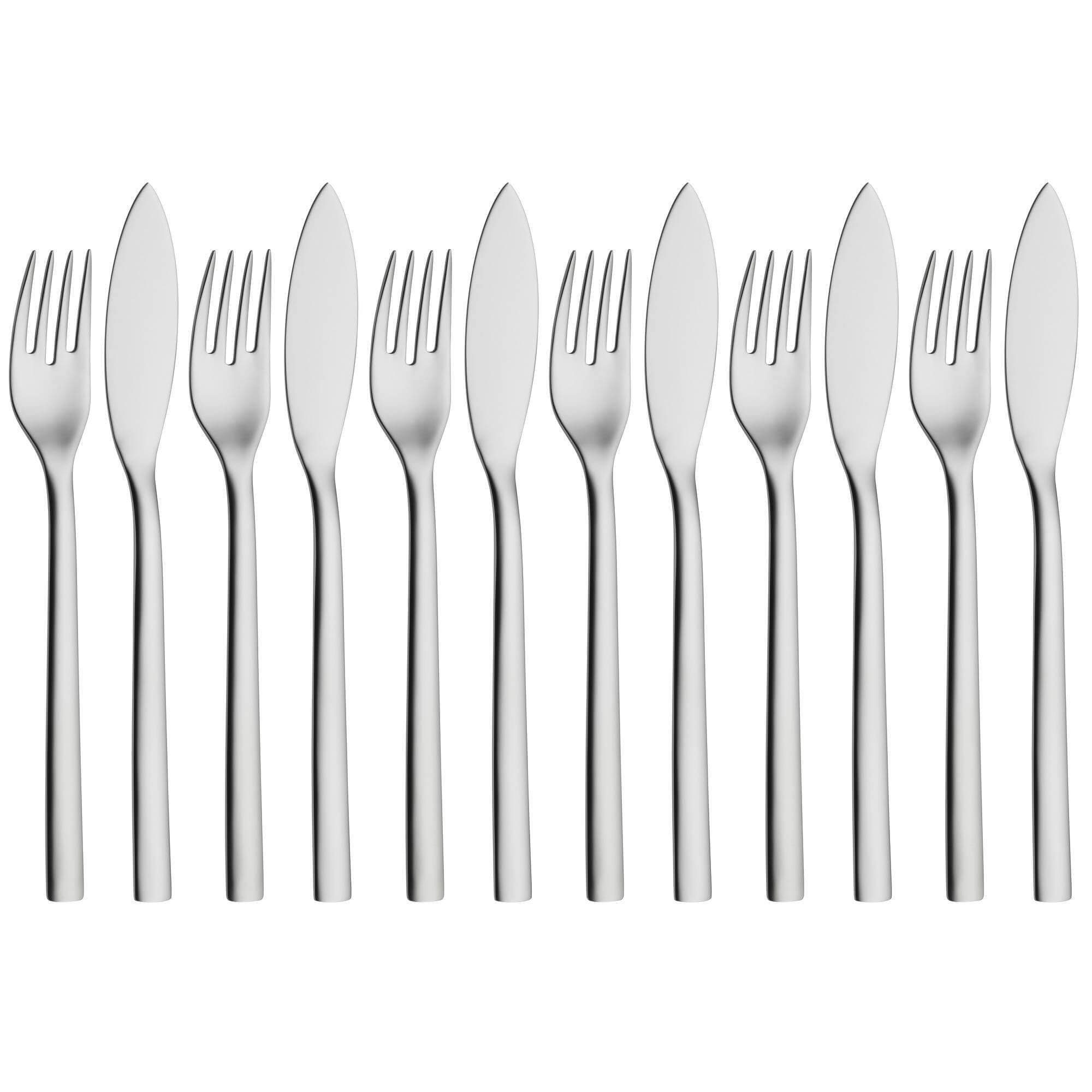کارد ماهی ست 12 عددی وی ام اف | WMF Fish knife and fork set NUOVA, 12-piece — تصویر ۳