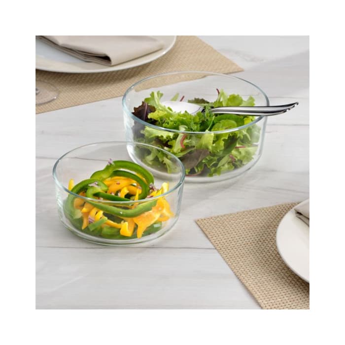 ظرف نگهدارنده 2 پارچه وی ام اف | WMF Top Serve Glass Bowl Set 2-piece — تصویر ۲
