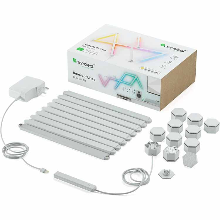 پنل خطی هوشمند 15 تکه نانولیف Nanoleaf Lines Smarter Kit — تصویر ۲