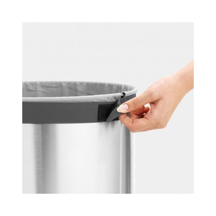 سطل رخت 35 لیتر استیل مات برابانتیا | Brabantia LAUNDRY BIN — تصویر ۴