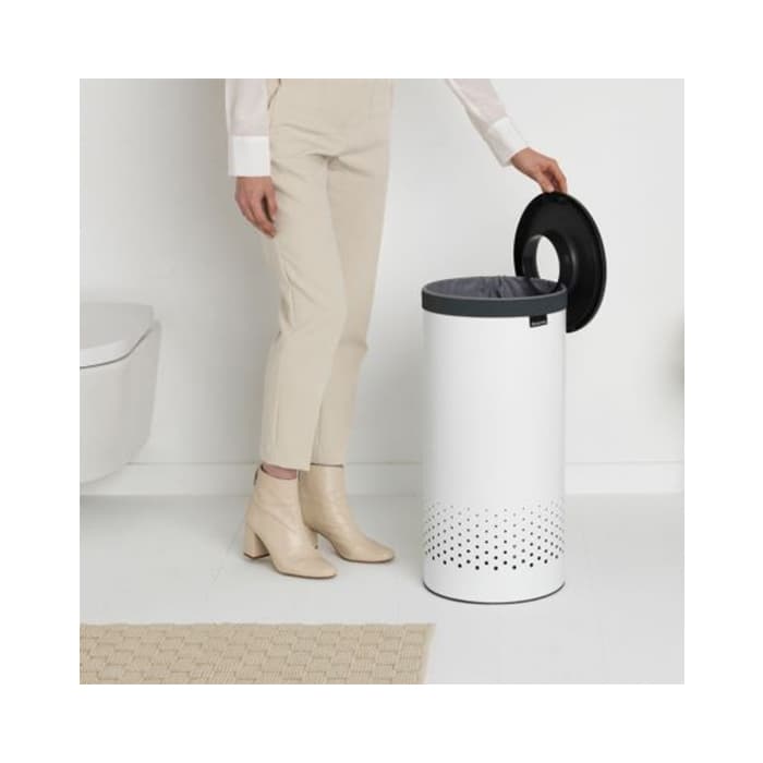 سطل رخت 35 لیتر سفید برابانتیا | Brabantia LAUNDRY BIN — تصویر ۳