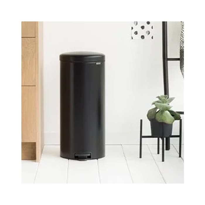 سطل زباله 30 لیتر مشکی مات برابانتیا | Brabantia NEWICON PEDAL BIN — تصویر ۲