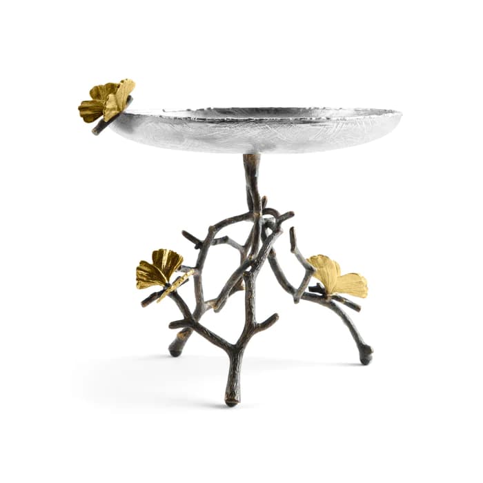 شکلات خوری پایه دار مایکل آرام | Butterfly Ginkgo Candy Dish — تصویر ۴