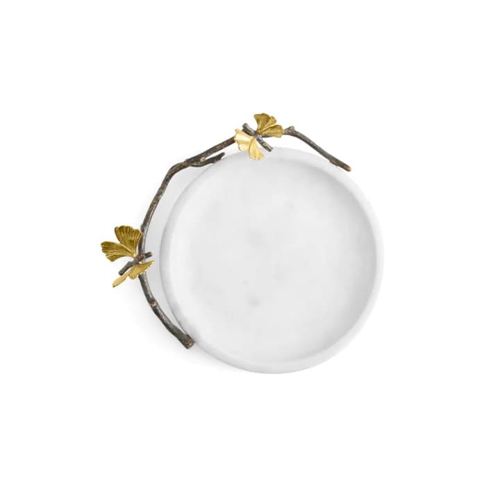 پبش دست سنگی مایکل آرام | Butterfly Ginkgo Trinket Tray — تصویر ۳