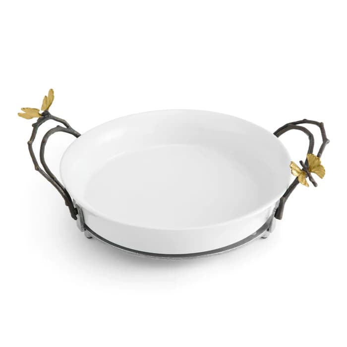 سوفله خوری گرد مایکل آرام | Butterfly Ginkgo Pie Dish