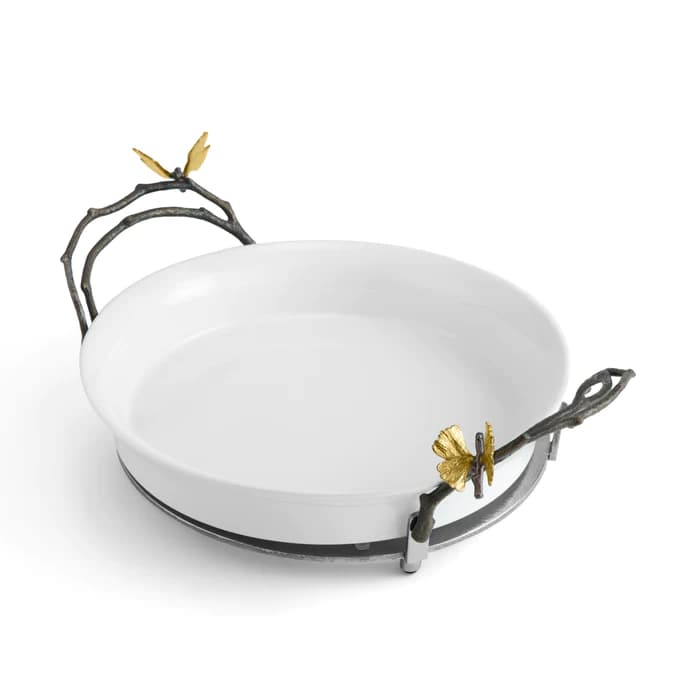 سوفله خوری گرد مایکل آرام | Butterfly Ginkgo Pie Dish — تصویر ۴