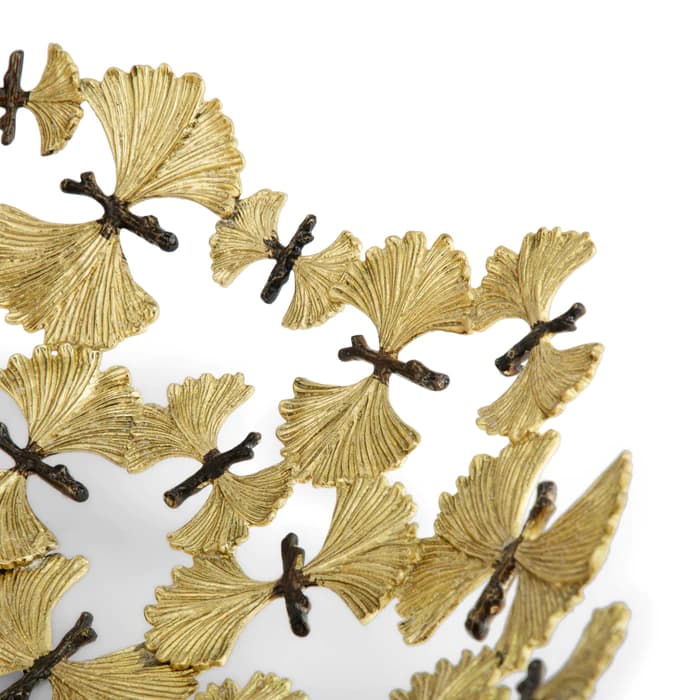 ظرف میوه تمام پروانه مایکل آرام | Butterfly Ginkgo Centerpiece Bowl — تصویر ۳