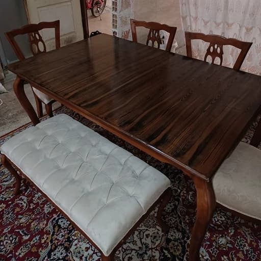 میز غذا خوری مبلمان فرنا مدل 1113839