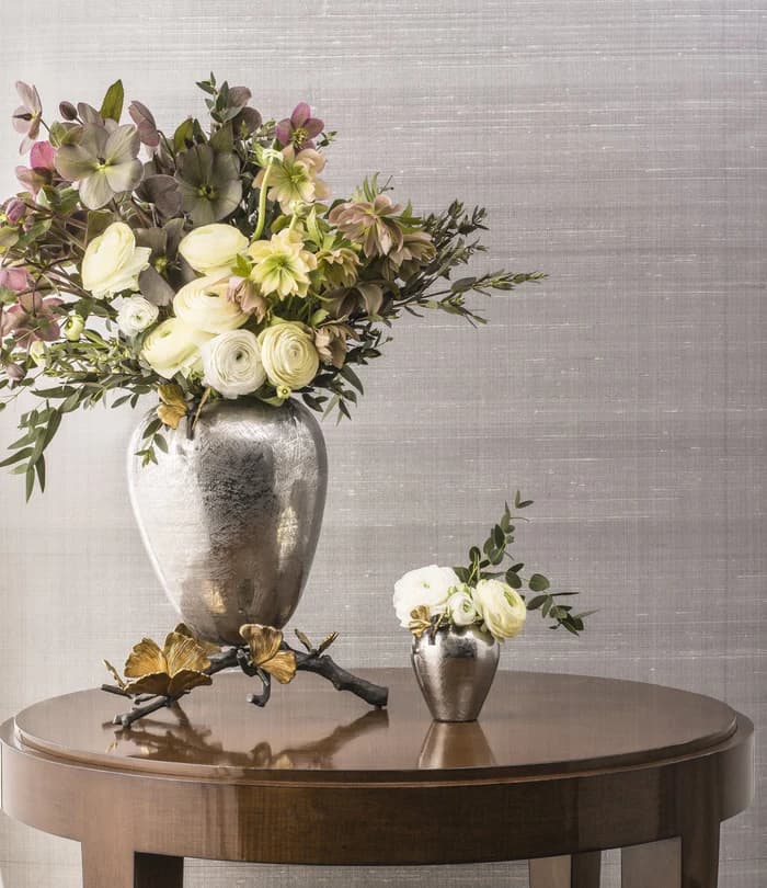 گلدان پایه دار مایکل آرام | Butterfly Ginkgo Vase – Medium — تصویر ۲
