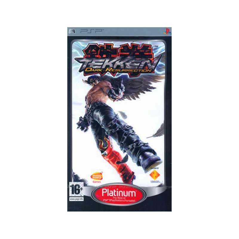 بازی PSP اورجینال Tekken Dark Resurrection نسخه Platinum