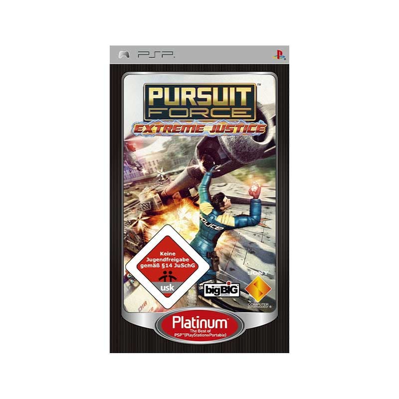 بازی PSP اورجینال Pursuit Force Extreme Justice نسخه Platinum