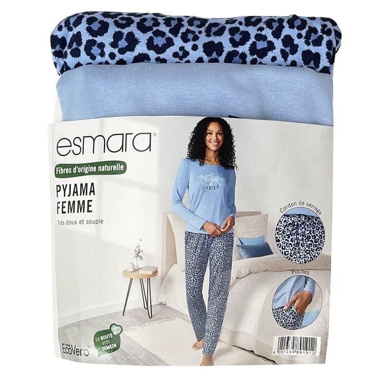 ست بلوز و شلوار راحتی شیک زنانه اسمارا آلمانی ESMARA 417614 — تصویر ۳