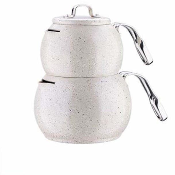 کتری و قوری گرانیتی مدل A230 کرکماز ترکیه ( اورجینال ) / KORKMAZ A230 COMLEK