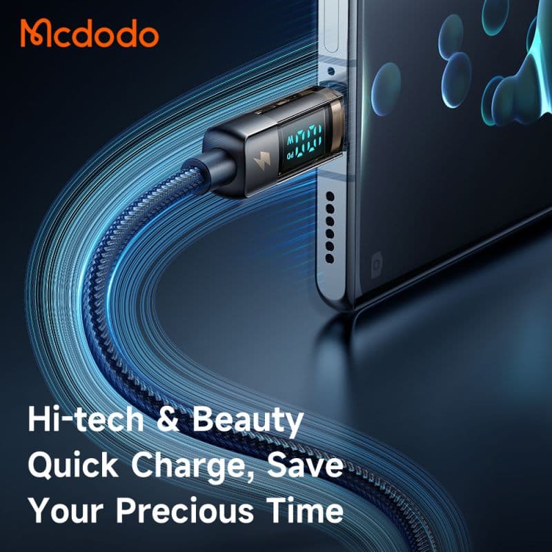 کابل مک دودو Mcdodo CA-3610 از نوع Type-C به Type-C با طول 1.2 متر (با گارانتی شرکتی) — تصویر ۳