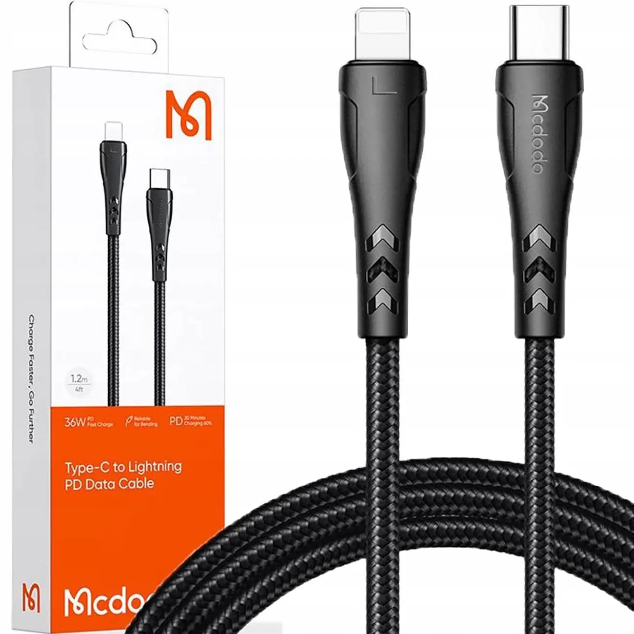 کابل مک دودو Mcdodo CA-4571 از نوع Type-C به Lightning با طول 1.2 متر (با گارانتی شرکتی) — تصویر ۲
