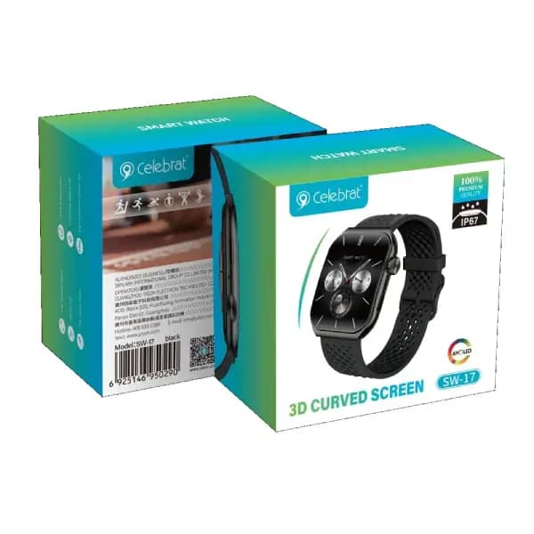 ساعت هوشمند سلبریت مدل Celebrat SW-17 Smartwatch with Vivid AMOLED Display — تصویر ۶