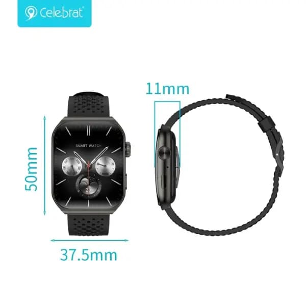ساعت هوشمند سلبریت مدل Celebrat SW-17 Smartwatch with Vivid AMOLED Display — تصویر ۳