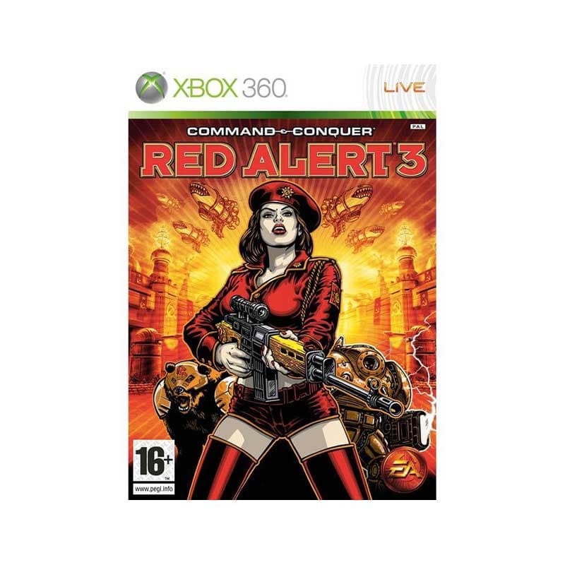 بازی Xbox 360 اورجینال Command and Conquer Red Alert 3