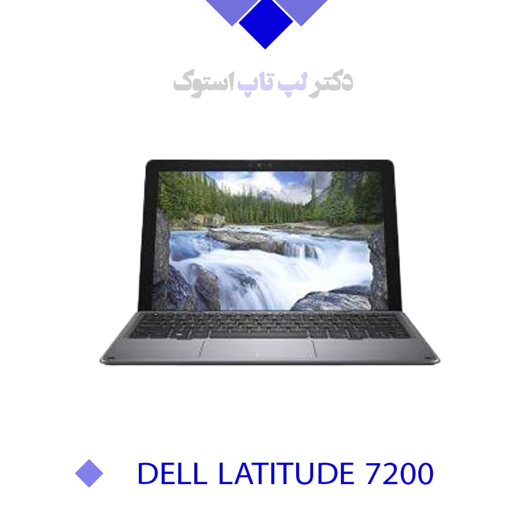 Dell Latitude 7200|INTEL CORE i5 8th Gen|Intel UHD 620|Shared Graphics|8GB RAM|No HDD|128GB SSD|12.3 INCH 1920X1280 TOUCH