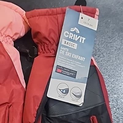 دستکش زمستانی دخترانه پسرانه ضدآب و گرم کریویت آلمان 427331 Crivit — تصویر ۲