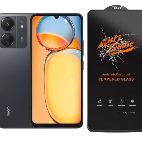 گلس شیائومی Redmi 15C مدل آنتی استاتیک برند MEITUBL — تصویر ۵