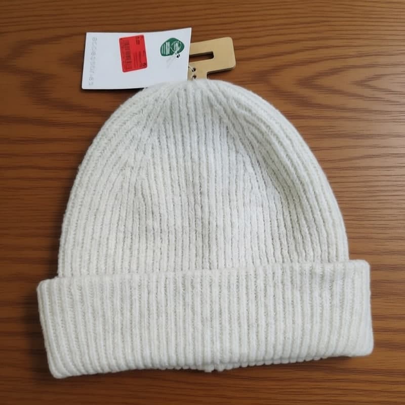 ست کلاه و شال رینگی بلند بافت برند اکسسورایز رنگ سفیدشیری Accessories 880824 — تصویر ۴