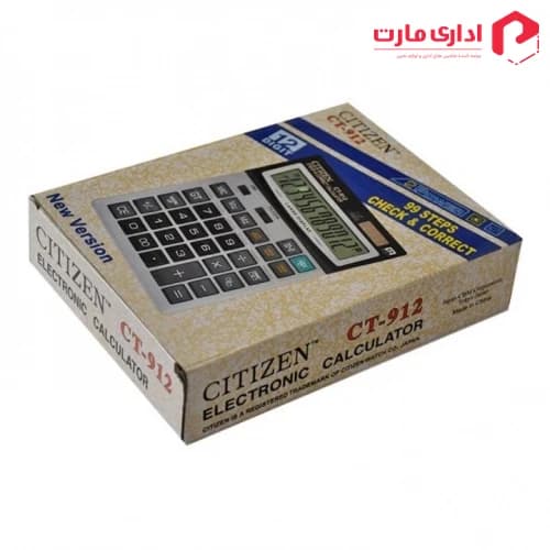 ماشین حساب رومیزی سیتزن مدل CT-912 — تصویر ۴