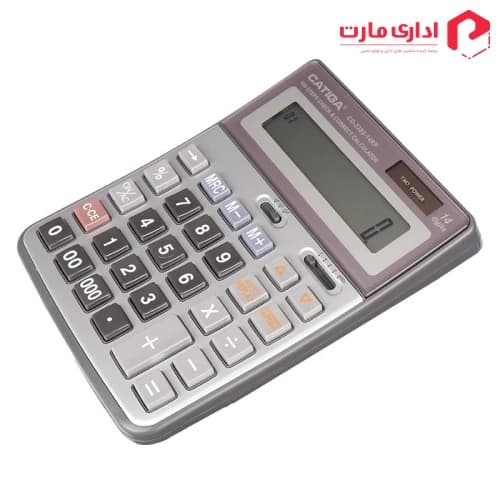 ماشین حساب رومیزی کاتیگا مدل CD-2383-14RP — تصویر ۳