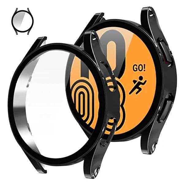 کاور سامسونگ گلکسی واچ 5 سایز 44 میلی متری Galaxy Watch 5 44MM مدل HARD CASE با گلس محافظ صفحه — تصویر ۴