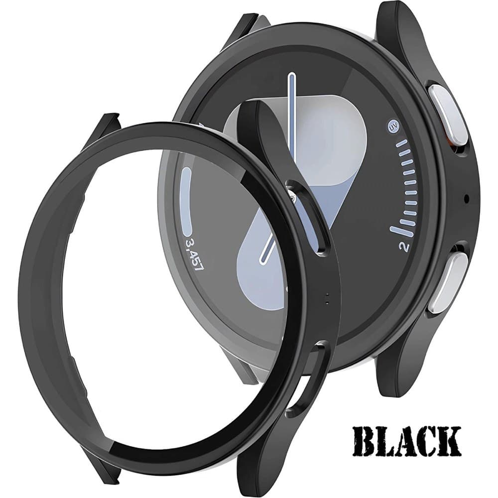 کاور سامسونگ گلکسی واچ 5 سایز 44 میلی متری Galaxy Watch 5 44MM مدل HARD CASE با گلس محافظ صفحه