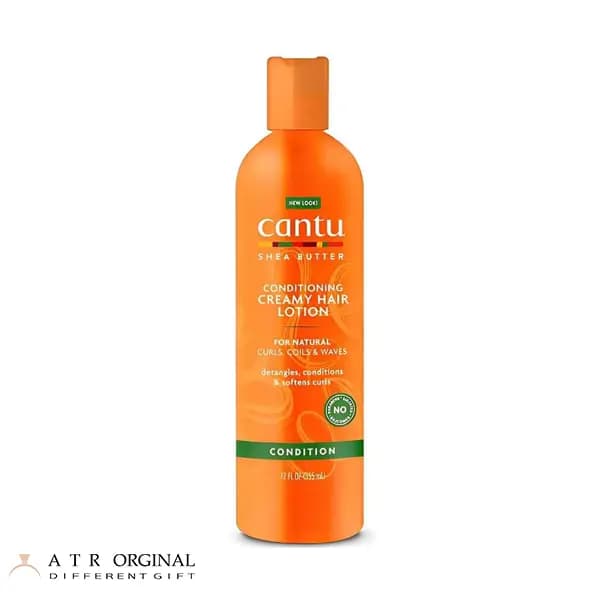 لوسیون مو کرمی کانتو Cantu Creamy Hair Lotion 355ml — تصویر ۳