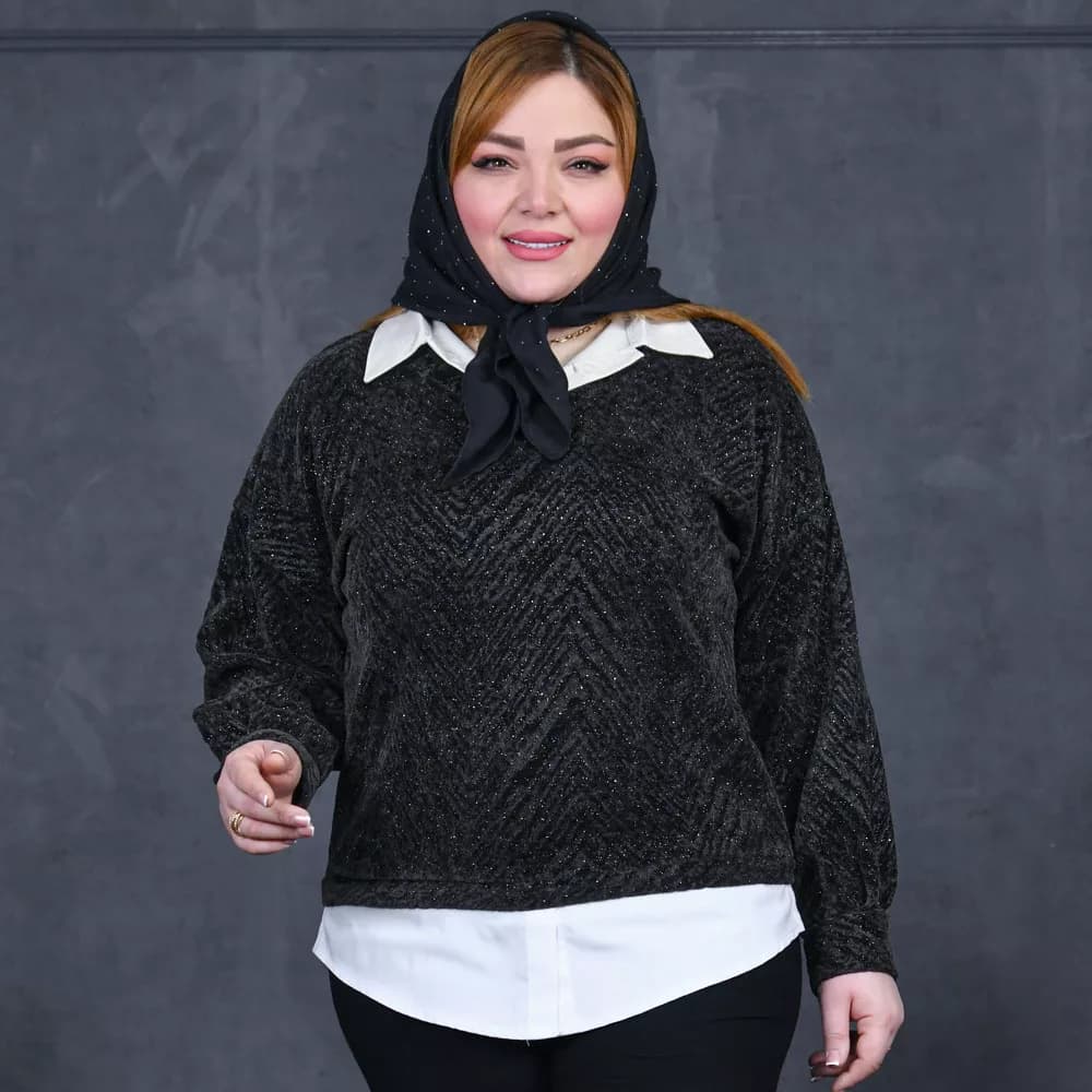 شومیز دخترانه کد 28533 — تصویر ۵