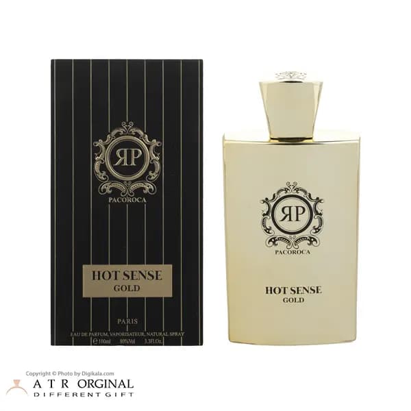 عطر پاکوروکا هات سنس گلد مردانه ادوپرفیوم 100 میل — تصویر ۲