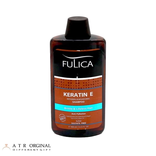 شامپو تقویت کننده مو فولیکا مدل Keratin E فاقد سولفات