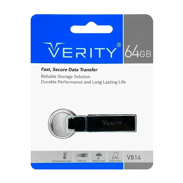 فلش 64 گیگ VERITY مدل 814 -USB3 — تصویر ۲