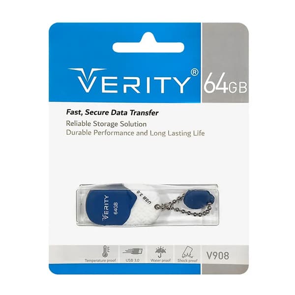 فلش 64 گیگ VERITY مدل 908 -USB3