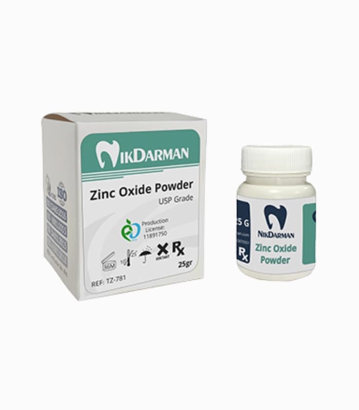 پودر زینک اکساید نیک درمان – NikDarman Zinc Oxide Powder