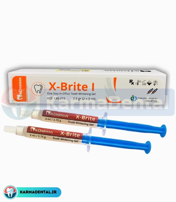 ژل بلیچینگ آفیس تک بیمار نیک درمان – NikDarman X-Brite l