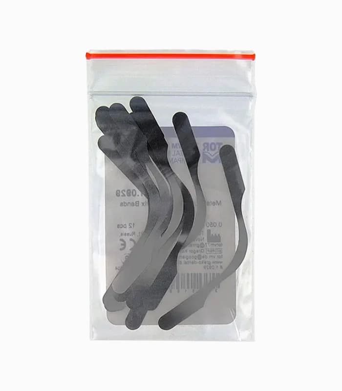 نوار ماتریس زیر لثه 12 عددی – Torvm Metal Matrix Bands — تصویر ۲