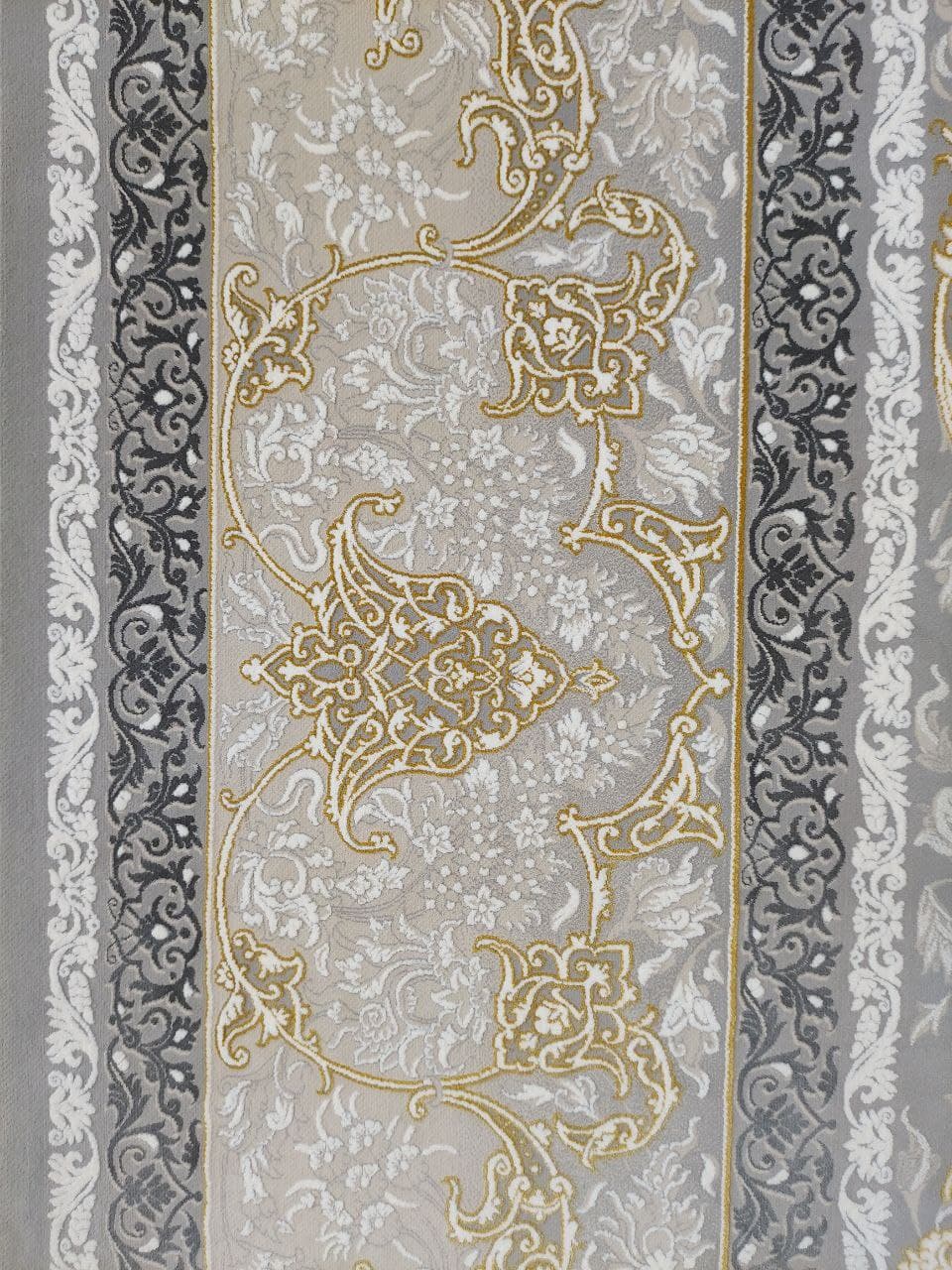 فرش طلاکوب طرح روشا طوسی 1200 شانه + فیلم — تصویر ۵