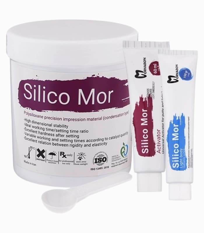 ست قالبگیری سی سیلیکون مروابن -Morvabon Silico-Mor