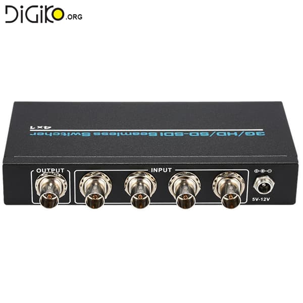 سوئیچ 4 پورت SDI با کیفیت 3G-HD-SD بدون وقفه — تصویر ۲