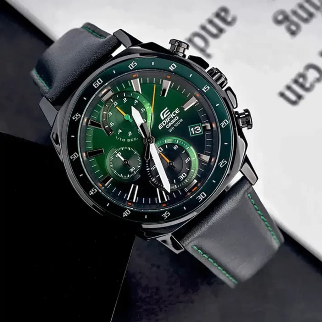 ساعت مچی مردانه کاسیو ادیفایس مدل CASIO EDIFICE EFV-600CL-3AVUDF — تصویر ۵