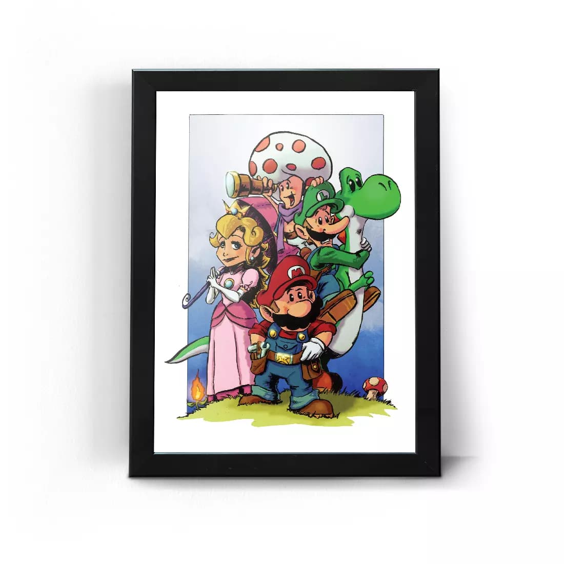 تابلو قاب سوپر ماریو طرح 3 Super Mario
